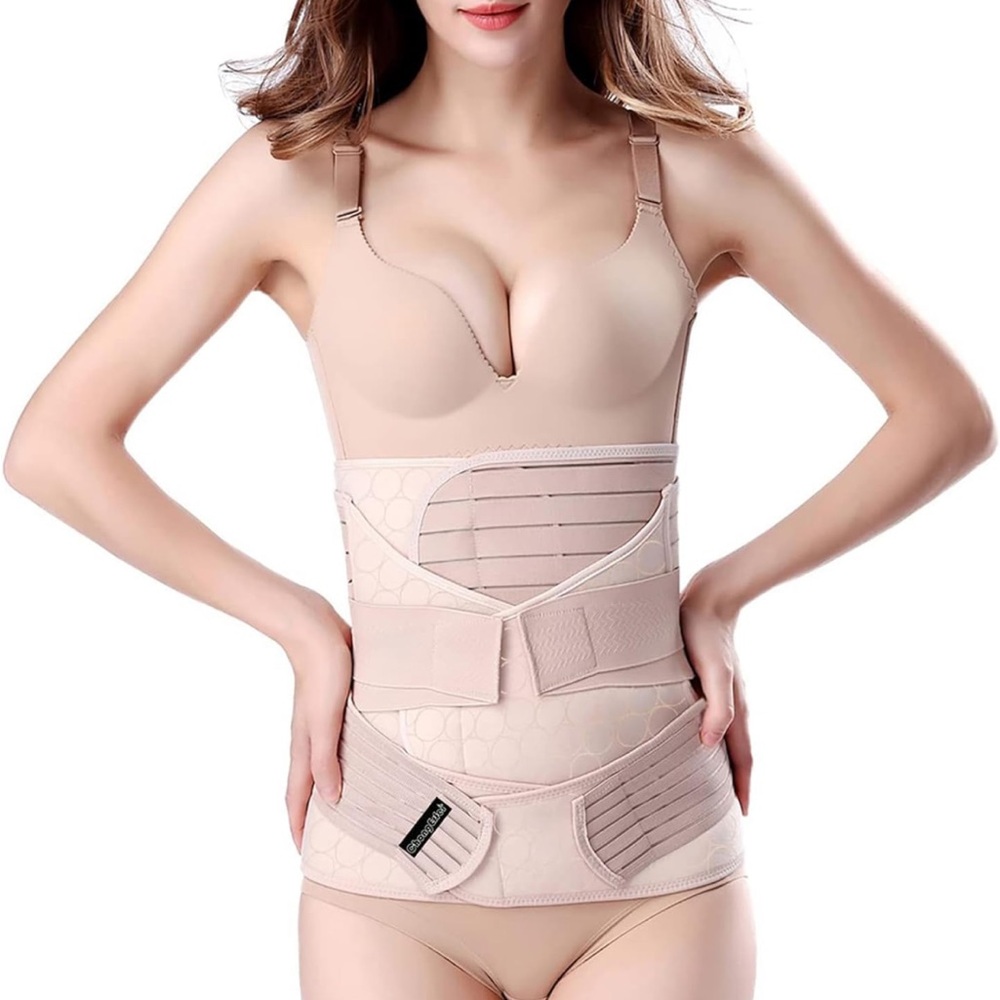 ChongErfi 3-in-1 postpartum belly wrap and hip belt